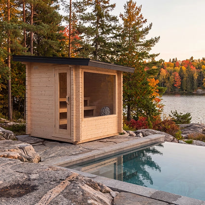 Leisurecraft Avalon outdoor cabin sauna