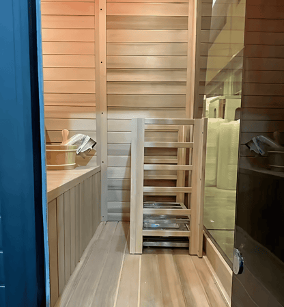 4-Person Hemlock Indoor & Outdoor Sauna