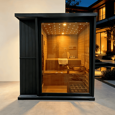 4-Person Hemlock Indoor & Outdoor Sauna