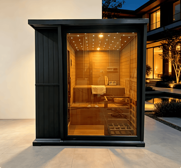 4-Person Hemlock Indoor & Outdoor Sauna